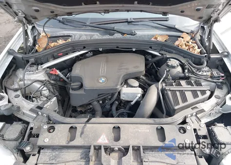 2014 BMW X3 xDrive28I z USA, uszkodzony, nr VIN 5UXWX9C58E0D21889